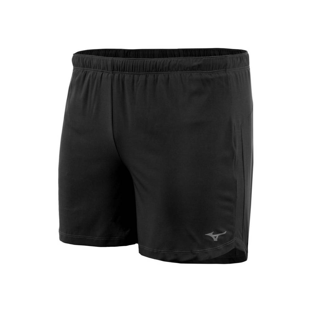 Pantaloncini Mizuno Running Core 5" Donna - Nere - 47630-GZQJ